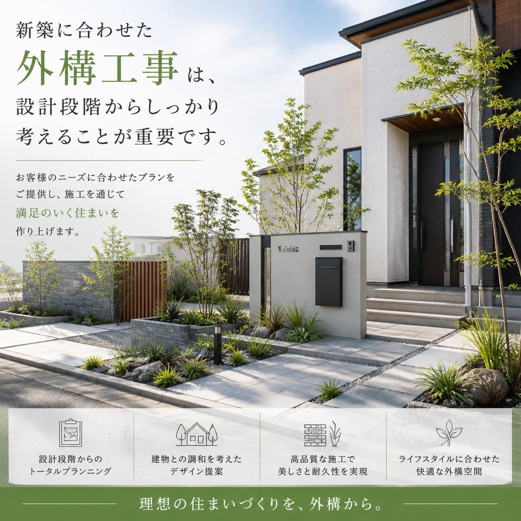 新築外構プラン