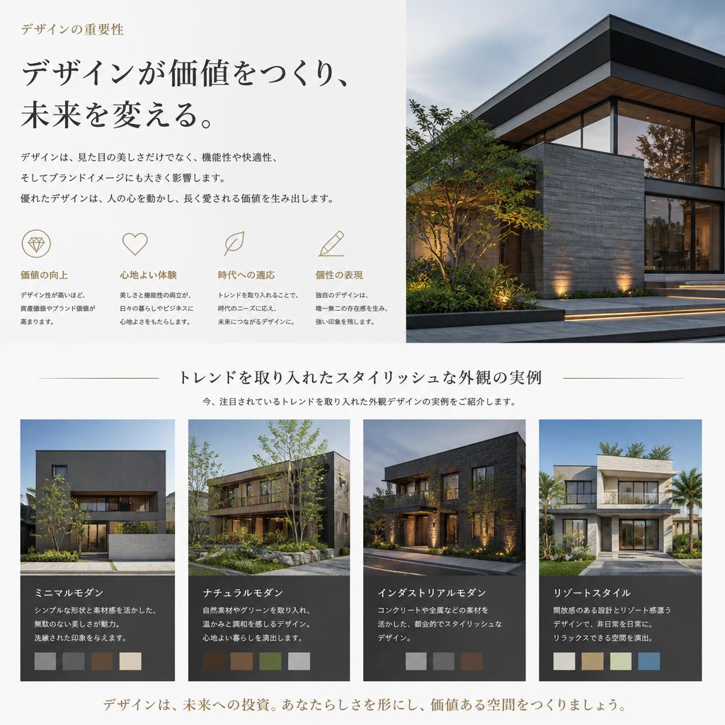 2. スタイリッシュなデザイン