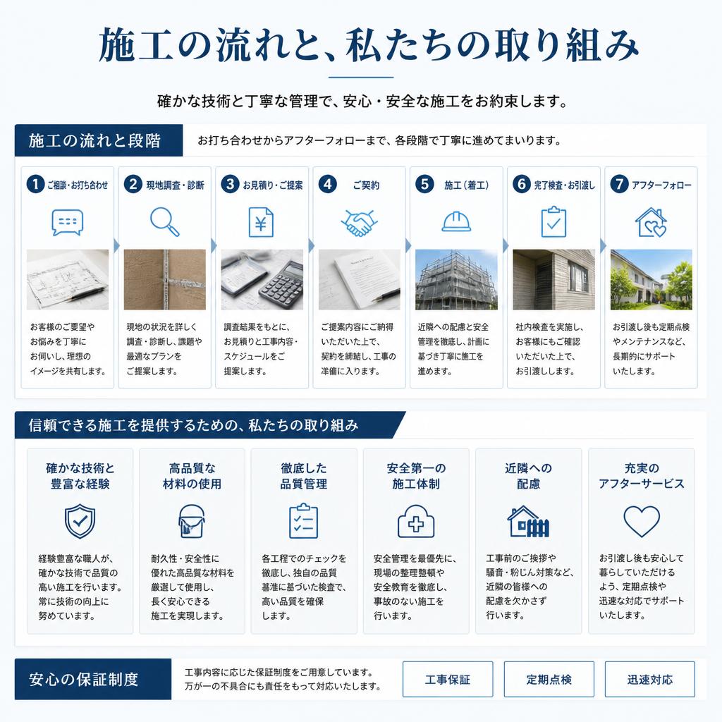 5. 施工プロセスの透明性