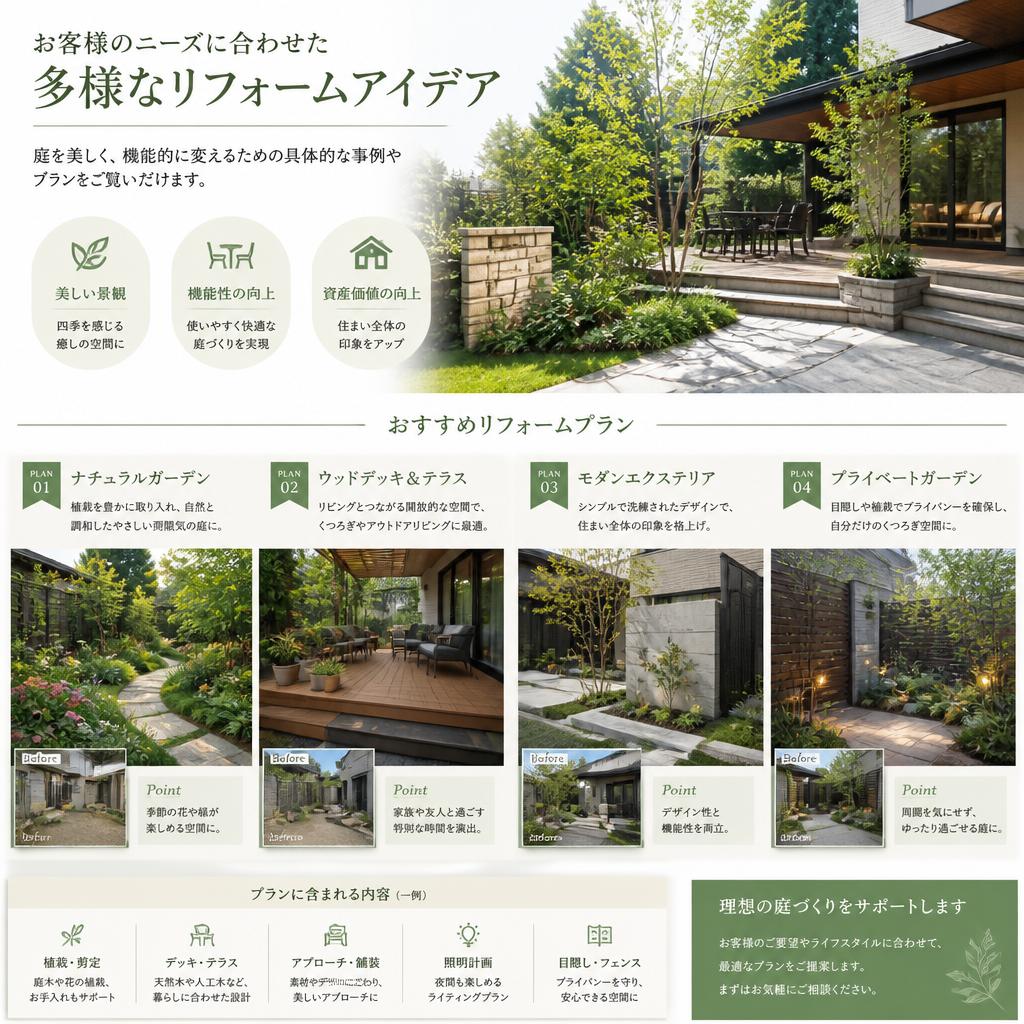 2. 夢のリフォームアイデア集