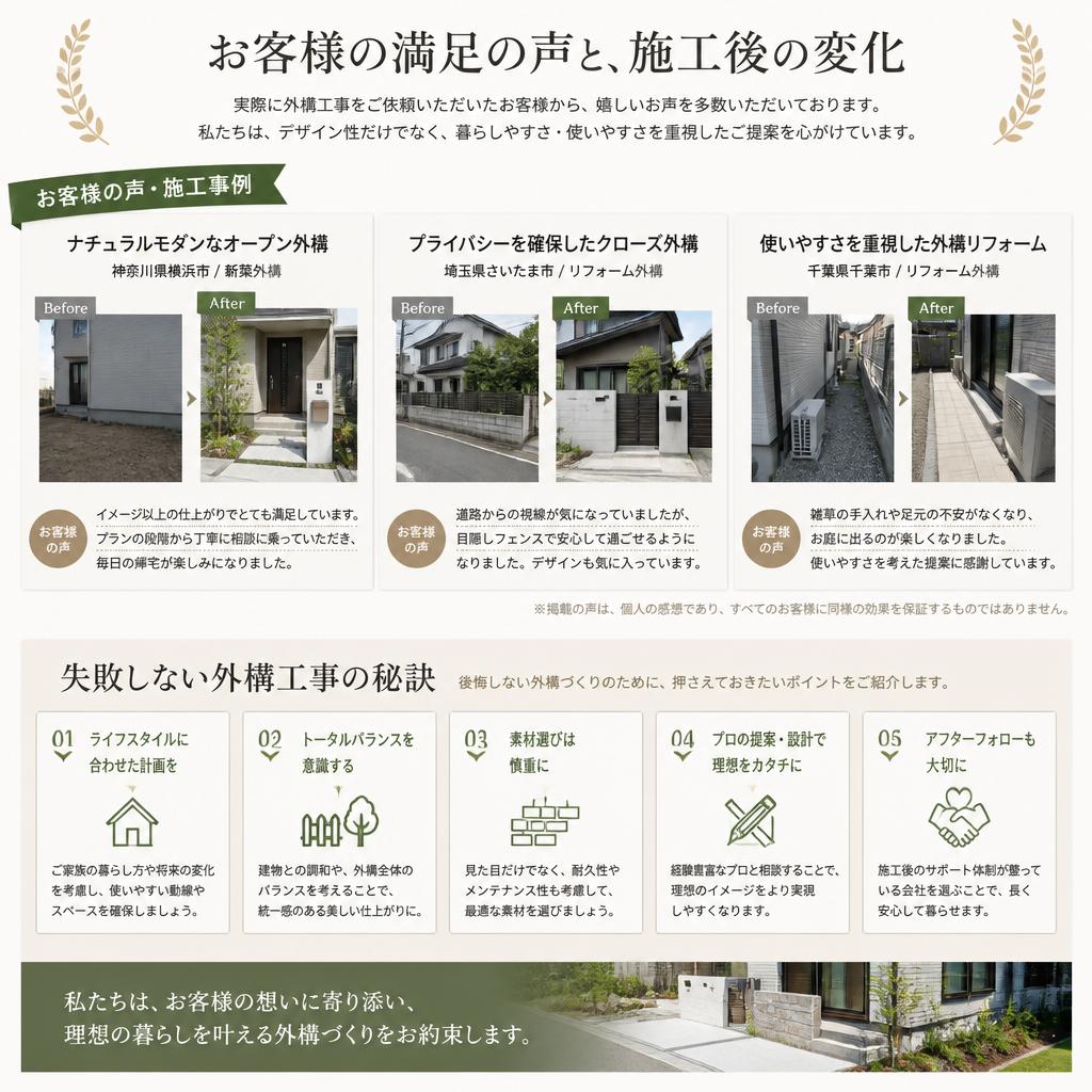 お客様の声