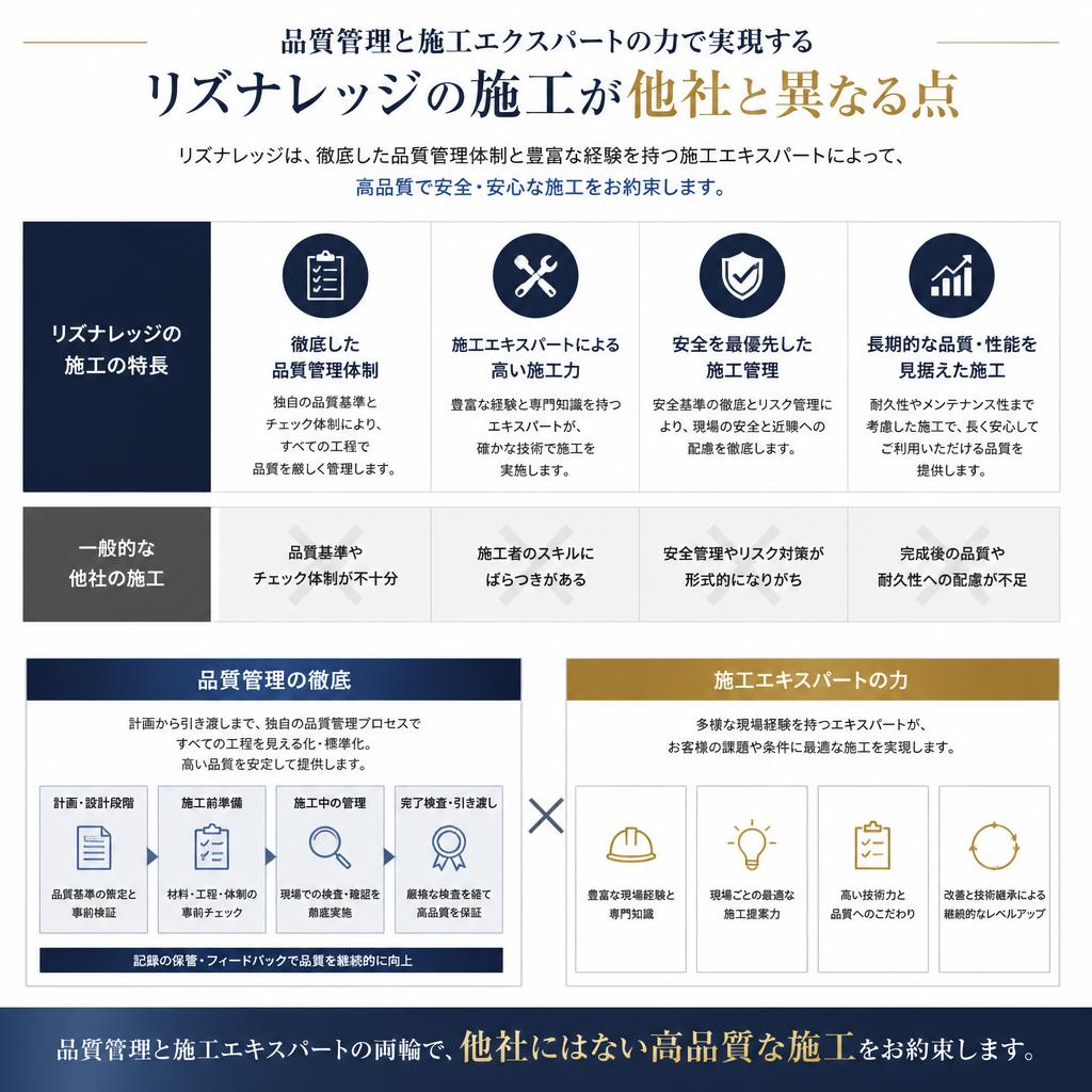 高品質な施工のために