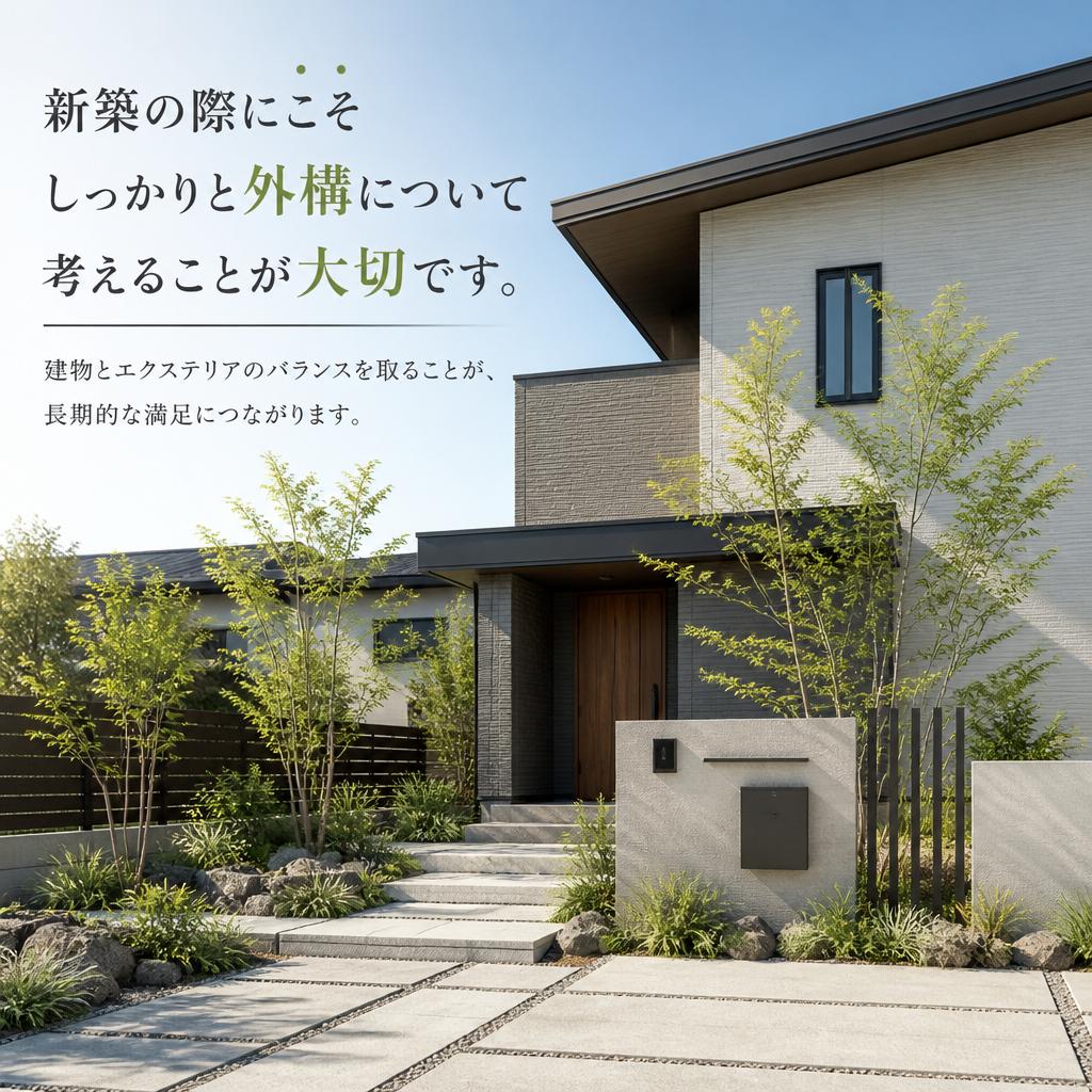 2. 新築時の外構プランニングの重要性