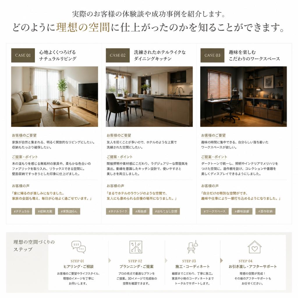 4. お客様の声—成功事例をご紹介！