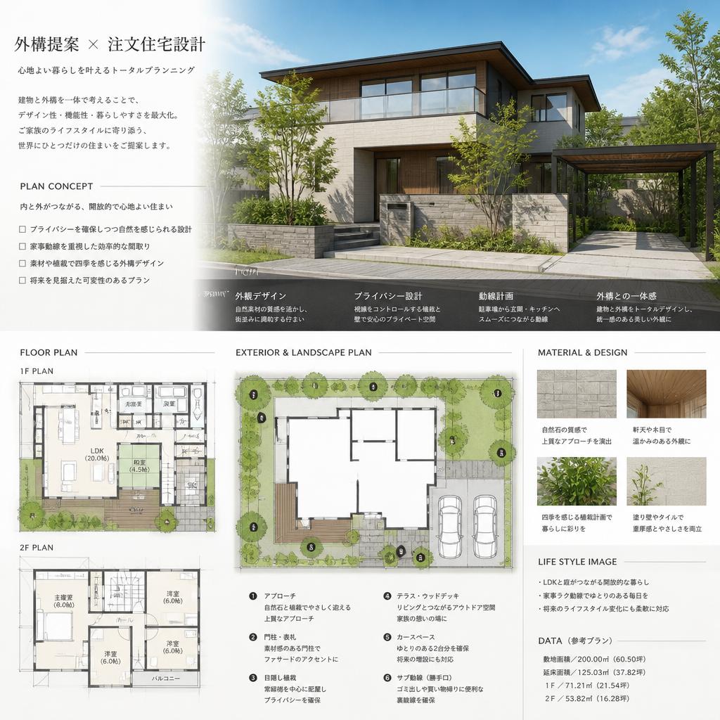 注文住宅プランとのコラボレーション