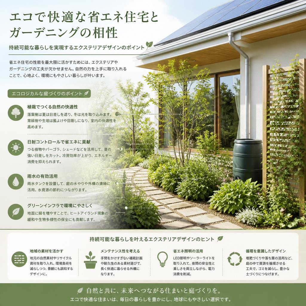省エネ住宅に最適なデザイン