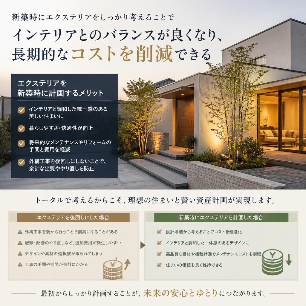 2. 新築エクステリアの重要性