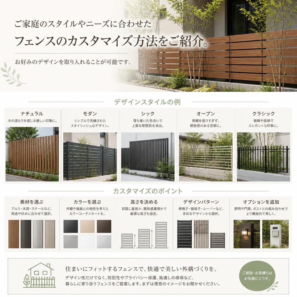 4. お客様のニーズに応えるカスタマイズ
