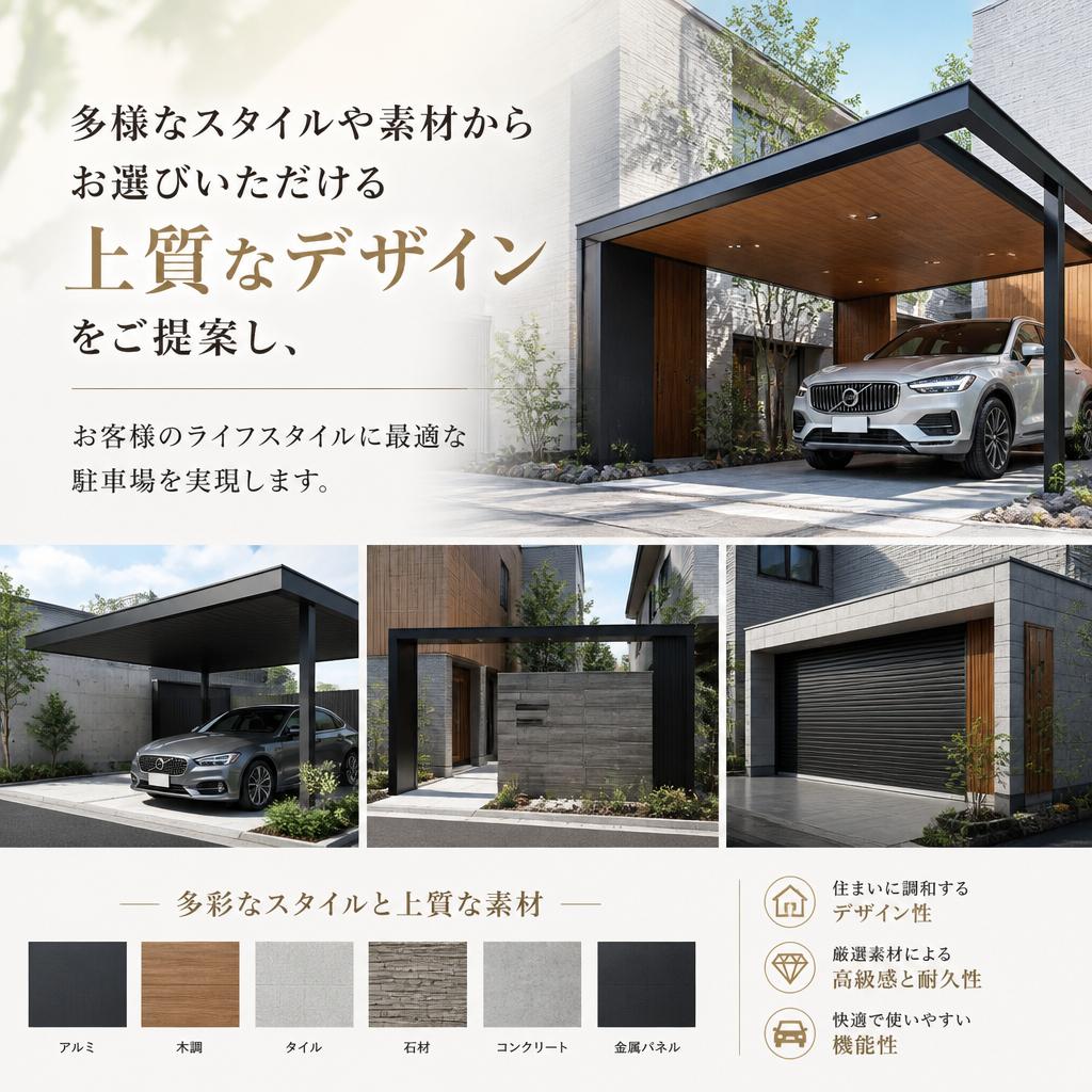 上質なデザインでお客様のご要望に応える