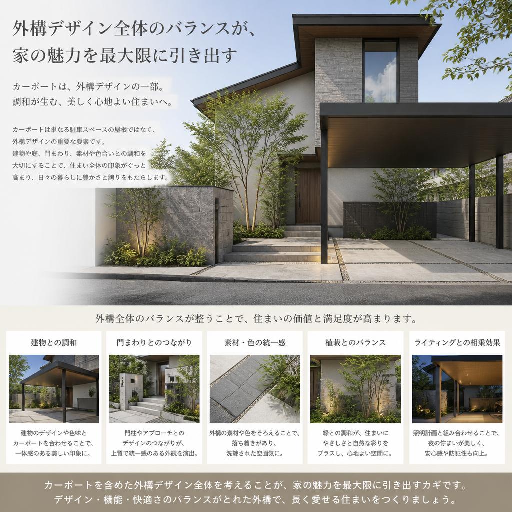 エクステリアデザインの重要性